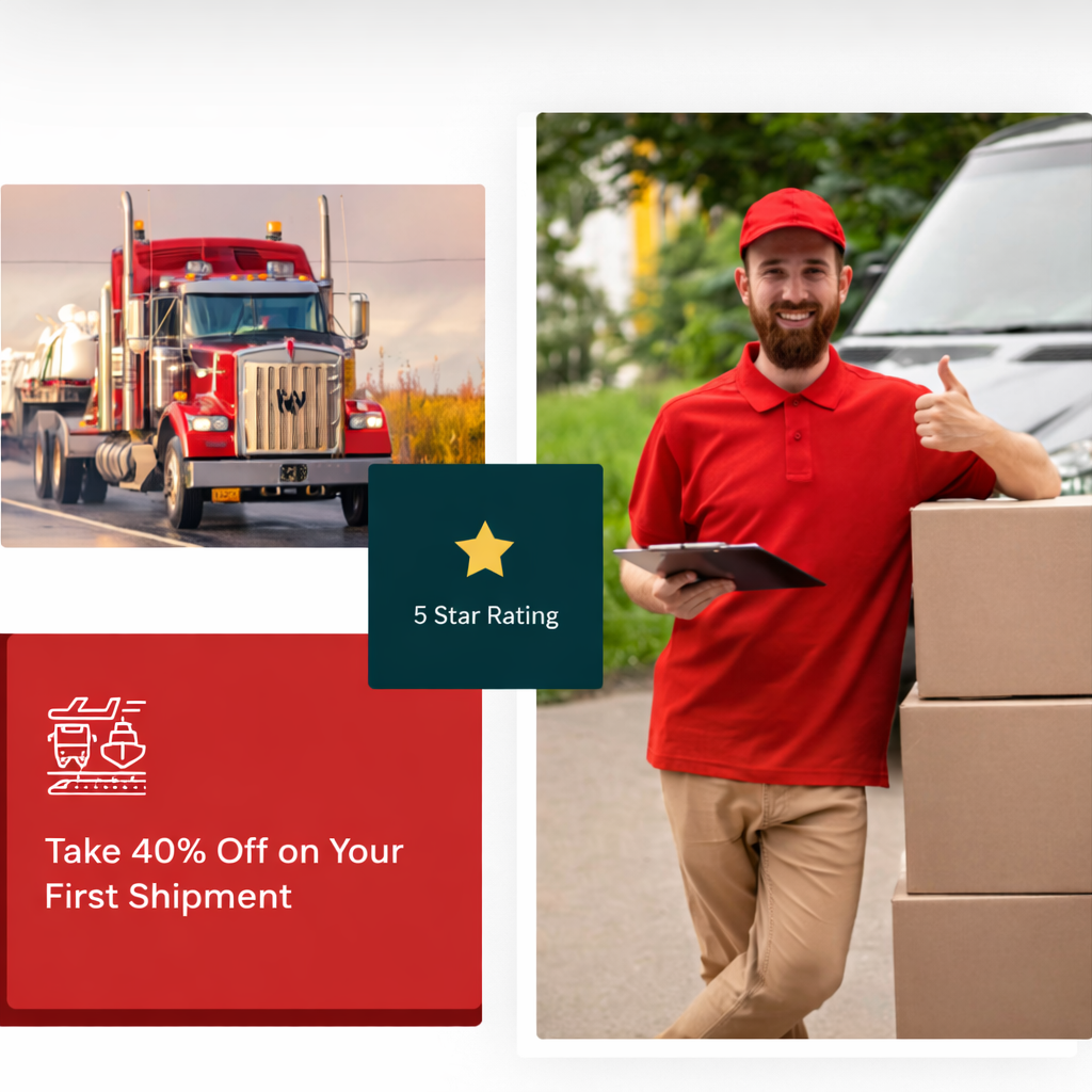 Trucker - Transport Courier & Logistics Html Template