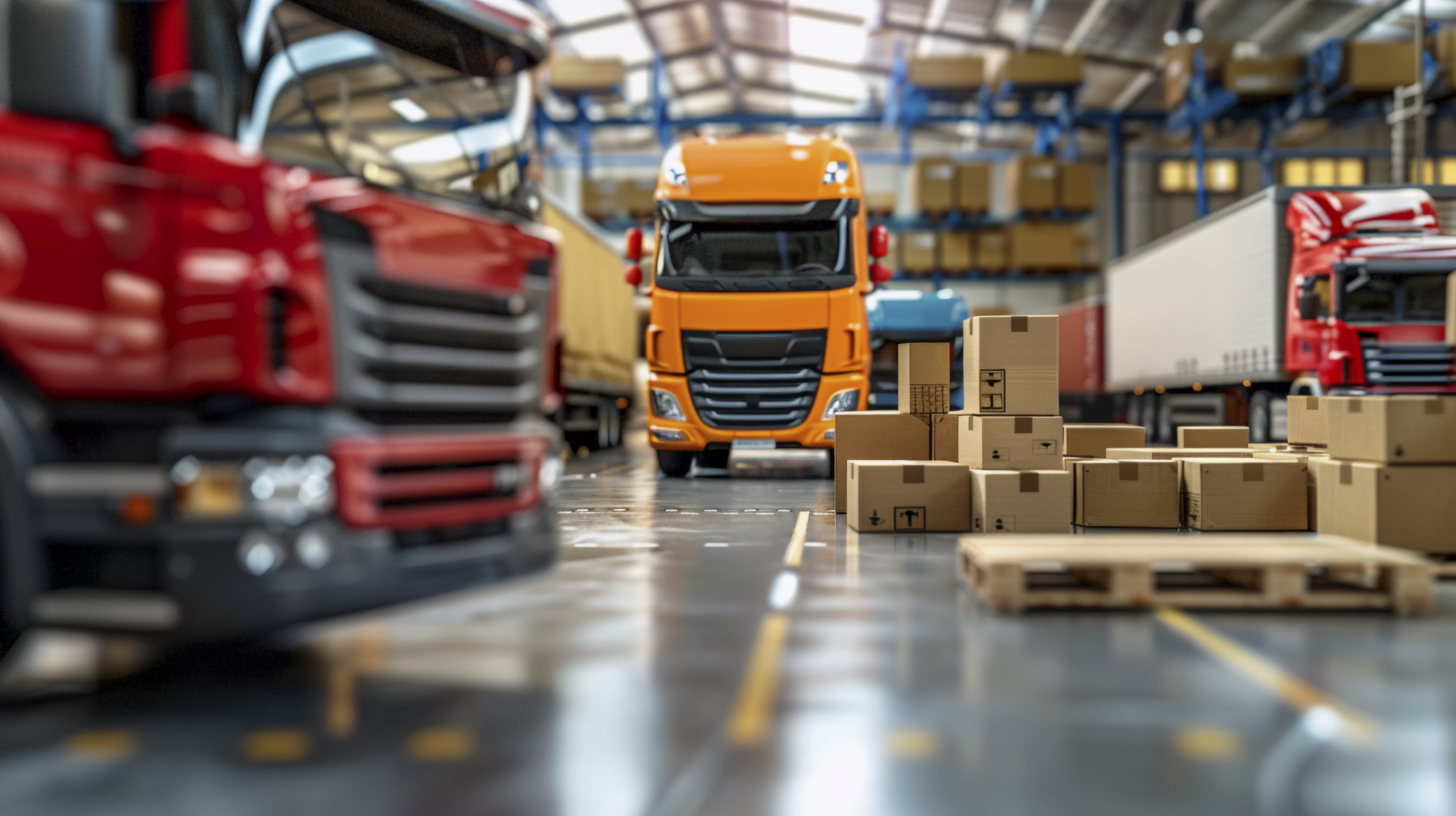 Trucker - Transport Courier & Logistics Html Template